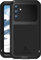 FONREST Funda Resistente para Samsung-Galaxy-A34-5G, Pesado Armor Carcasa Protectora híbrida de Aluminio a Prueba de Golpes y Nieve Cubierta con Protector de Pantalla (Negro)
