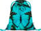 Baagl Turnbeutel für Mädchen und Damen - Schuhbeutel, Schule und Kindergarten Sportbeutel, Sportrucksack (Butterfly)