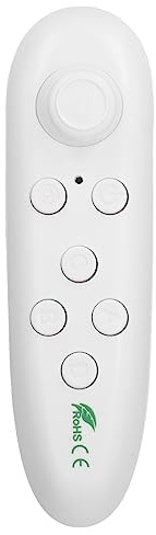 RiToEasysports VR-Joystick-Fernbedienung, 2-10 M Entfernung, Kabelloser Gamepad-Gamecontroller, Hochempfindliche VR-Fernbedienung für Android (Weiss) [video game