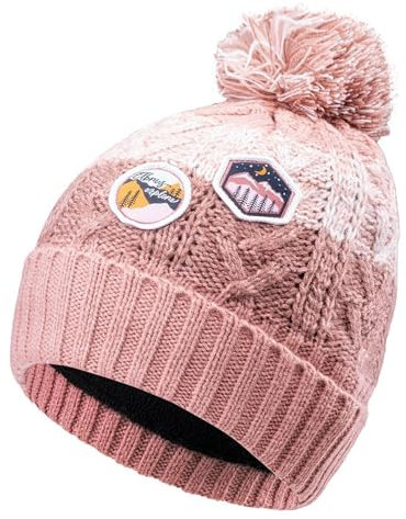 Elbrus Mädchen Lewis Tg Jr Cap 92800438469 Mütze, Rosa, Einheitsgröße