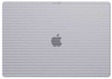 Tech21 Custodia Evo Wave per MacBook Pro 16 (2021 e 2023) - Cover rigida protettiva - Trasparente