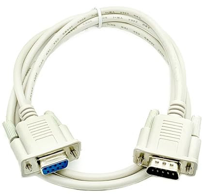 DAGIJIRD 15FT DB 9 9-Pin Serial Extension Cable Cord, Male to Female Serial Extension Cable Connector Cord