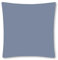 VelvetHome Deluxe Kissenbezug 80x80 cm 1teilig Made in EU Hohe Qualität Kopfkissenbezug mit Reißverschluss 100% Baumwolle Kissenhülle 80x80 Denim Blau
