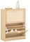 SoBuy Armoire à Chaussures 2 Abattants, Commode à Chaussures, Étagère à Chaussures, Meuble de Rangement à Chaussures avec 2 Portes, Meuble d'entrée 60 x 24 x 80 cm, FSR160-N
