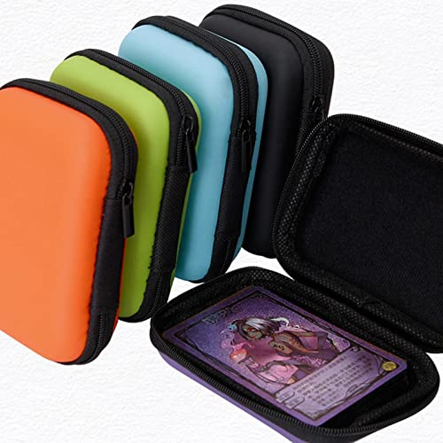 5 Stück Hartschalen-Reisetasche Für Kartenspiel Skip I Reise-Schmucketui, Aufbewahrungsbox, Spielkarten-Tasche Für Unterwegs I Schützt Karten Vor Nässe Und Staub, Zufällige Farbe 11 X 3,5 X 8,5 Cm