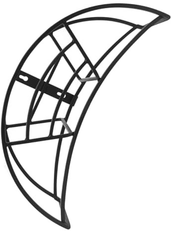 OFFSCH Schlauchaufbewahrung gartenschlauchhalter Garage Gartenschlauchständer Gartenschlauch Organizer Wasserschlauchständer Schlauchhaken Wasserschlauch Wandhaken Wasserbehälter Eisen