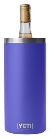 YETI Rambler Wine Chiller, Stainless Steel Insulated, Ultra Marine Violet