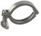 Sanitary Tri Clamp Clover with Polished SS304 Material for Easy Cleaning (2 inch)