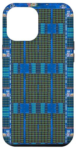 AMD 9800X3D Zen 5 CPU Die - A Must-Have for Hardware Lovers Case for iPhone 12 Pro Max