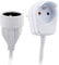 Prolongateur HO5VV-F 3m avec prise gigogne Blanc - Zenitech