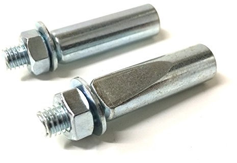 2x Pedalkeil Spannkeil Keil für Pedale – Passend für Hercules, Zündapp, K T M, DKW, Solo, Kreidler, Maxi Mofa, Moped, Mokick – Hochwertige Pedalkeile 40mm mit M6 Gewinde