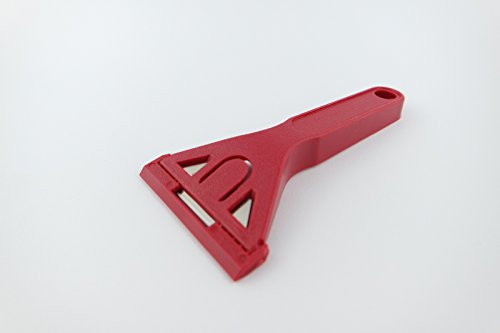 Allcolor Kunststoff-Fensterschaber Glasschaber Ceranfeldschaber Ceranschaber Kochfeldschaber Herdkratzer Herdschaber