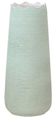 20cm grün Vase Keramik Vasen Blumenvase Deko Dekoration