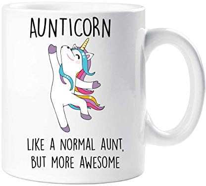 61 Second Makeover Aunticorn Mug humoristique Auntie Unicorn Aunt Aunty