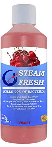 Steam Cleaning Detergent Solution Cleaner Fluid- Steam Fresh 500ml (Cherry)