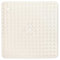 Duschmatte Creme/quadratisch: 60x60 cm - rutschfest & sehr robust - Antirutschmatte für Dusche oder Badewanne - waschbar bei 60°C