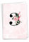 NobleWorks - Papierkarte zum 3. Meilenstein-Jahrestag mit 12,7 x 17,8 cm Umschlag (1 Karte) Floral Work 3 C10496MAG-WA