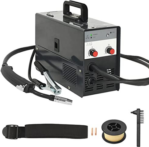 vidaXL Saldatrice Filo Continuo Senza Gas Mig 120A