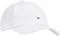 Tommy Hilfiger Herren Cap Th Flag Basecap, Weiß (Optic White), Einheitsgröße