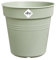 Elho Green Basics Growpot 27 - Vaso Da Coltivazione per Interno Esterno coltura E Raccolta - Ø 27.0 x H 24.7 cm - Verde/Verde Pietra