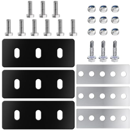QUFA Universal-Schneefräsen-Laufrad, Umbausatz, 0,95 cm, 3 Blätter, für Umbau auf zweistufige, erhöhte Schneefräs-Kapazität – 3er-Pack