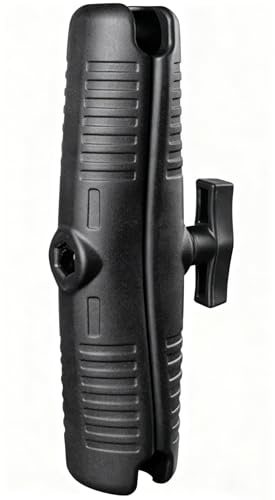 Strg Braccio lungo a doppia presa per supporti a sfera da 3,8 cm di | Braccio in alluminio di grado marino da 9,0 '' compatibile con supporto RAM e supporti a sfera da 3,8 cm per tablet laptop