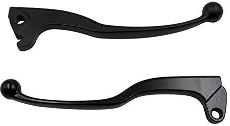 Bremstrommel-Kupplungshebel aus Aluminiumlegierung, geeignet für YBR 125 2005–2015 YBR125 125CC Motorcross Dirt Bike-Pivot 2 Stück Kupplungshebel für Schmutzmontage Motorräder Handgriffabdeckung Kabel