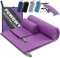 PUWOWYE Toalla Microfibra Set de 2, Toalla de Baño Grande 160x80 cm + Toalla Pequeña 80x40 cm, Toalla Playa Grande de Natacion, Toallas microfibras para el Gym, Viaje y Piscina