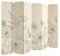 HEALANCY Paravent Raumteiler - 6-teilig Raumtrenner Druck 1-Seite - Premium QUALITÄT 100% Holz - Raumtrenner - Trennwand Wohnung - Room Divider - Spanische Wand Deko Modern Sichtschutz
