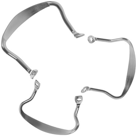 PAMINGONO 1 Set Palettengriff Schubladengriffe Wok Griff Topfgriff Isolierter Pfannengriff Zuggriff Ersatz Schubladengriffe Dampftopfteil Pfannenseitengriff Edelstahl Silber