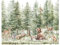 Wallpaper Kids Mural Mountain Trees, Animals, Kids Wall Mural, Nursery Mountain Decor Forest Wall murals for bedrooms Kids Child Room Forest Nursery Watercolor Custom-Made Photo Wallpaper Kids Room