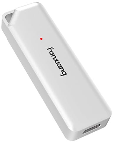 fanxiang External SSD 500GB, Up to 2050MB/s External Drive, Ultra-Compact Portable SSD, USB-C 3.2 External Solid State Drives for PC, Mac, Android, Xbox - PS2300