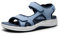 DREAM PAIRS Women's Sandals Open Toe Lightweight Summer Shoes Walking Casual Outdoor, Ladies' Soft Casual Sport Sandals,Size 6,Navy,DWUMST2503