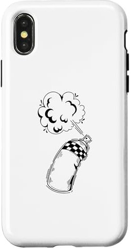Hülle für iPhone X/XS Spraydose Street Art Graffiti Style