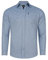 Muraka Premium Oxford Cotton Button-Up Shirt, Long Sleeve, Regular Fit (UK, Alpha, M, Regular, Regular, Sky Blue)