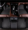 HZBHD Fußmatten Zubehör Autoteppiche Für Mercedes Für Benz E-Klasse E260 E300 E320 E350 W211 W212 W213 W214, Bodenmatte, rutschfeste Bodenteppiche Autofussmatten(Blake Beige 1,X-4)