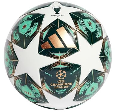 Adidas UEFA Champions League J290 Ball JH1289, Unisex Footballs, Green, 4 EU