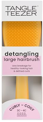 Tangle Teezer Ultimate Detangler Large (daffodil & buttercup) – Entwirrbürste für nasses Haar – Sanftes Kämmen ohne Ziepen – Anti-Frizz, vegan & tierversuchsfrei – Mit verlängertem ergonomischem Griff