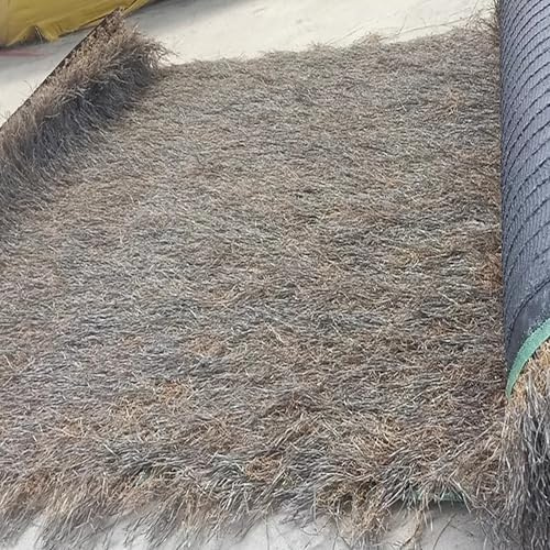 ZHJLF Rollo De Paja Artificial para Techo De Jardín Tiki Bar Roof Rollo De Paja Decorativa para Techo De Paja De Corredor Palapa Techo Paja para Cubiertas Sombrilla Patio(Size:1x20m,Color:Gris)