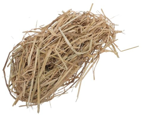 HOMOCONO Natural Wheat Straw Bedding for Pets 1 Lb 500g Soft and Clean Animal Bedding for Chicken Coop and Outdoor Shelter Use