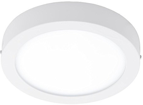 EGLO connect LED Deckenleuchte Fueva-C, Smart Home Deckenlampe, Material: Metallguss, Kunststoff, Farbe: Weiß, Ø: 22,5 cm, dimmbar, Weißtöne und Farben einstellbar