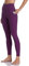 Colorfulkoala 7/8 Leggings Damen mit Taschen High Waist Sportleggings Blickdicht Scrunch Bauchweg Yogahose Sporthose, Tiefes Violett, L