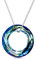 AOBOCO Sterling Silber Ewige Liebe Halskette, Freundschaft Hochzeit Jubiläum Schmuck Geschenke für Frauen Mädchen Frau Mutter Freundin Beste Freundin Schwestern (Blau-20mm)