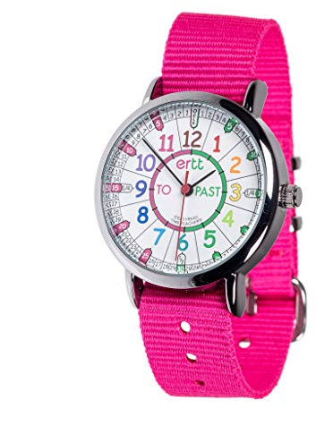 ertt EasyRead Kids Time Teacher Watch - Kids Gifts - Watches for Boys & Girls - Children's Watch Analogue - Kids Watches for Boys Ages 5-7 - Learn to Tell The Time - 3 Step Educational Watch