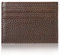 YEHMAN Porte Carte Marron foncé en Cuir de Vachette véritable 7 emplacements Carte de crédit Minimaliste Ultra Plat pour Veste, Pantalon …