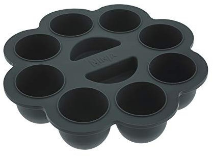 Ninja Silicone Mini Mould [4382J300EUUK] Official Accessory Compatible with Ninja Foodi Multi-Cookers OP100/OP300/OP500 & AG301/AG551, Black