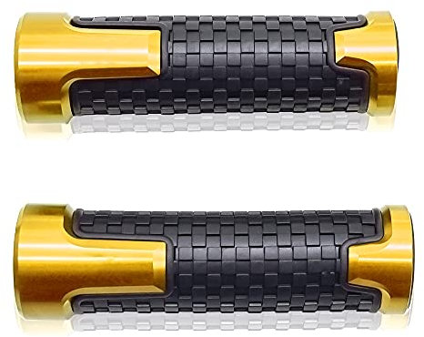 22mm 7/8'' Motorrad Lenkergriffe Griff Griffgummis Für Z125 Z250 Z300 Z400 Z650 Z750 Z800 Z900 Z900RS Z1000 Gold