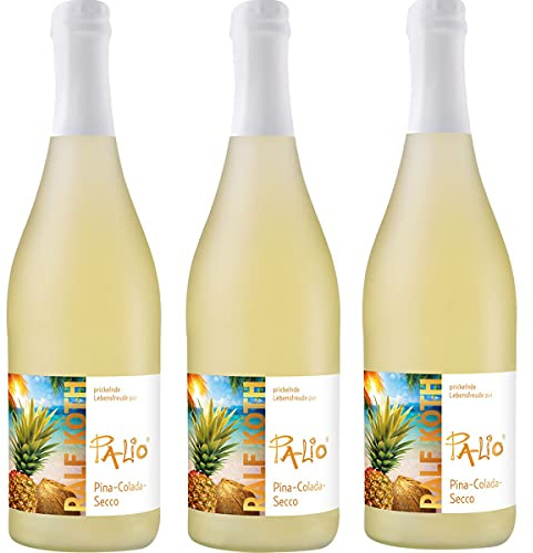 Palio - Pina Colada Secco 0,75l - Fruchtiger Perlwein - Prämiert aus Deutschland, Menge:1 Stück