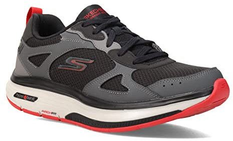 Skechers Herren GO Workout Walker Straen-Laufschuh, Schwarz, 42 EU