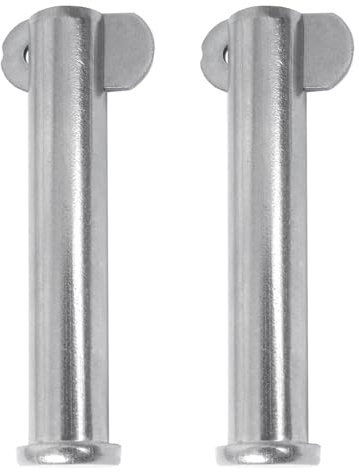 Klappbolzen Steckbolzen Klappnasenbolzen Sicherungsbolzen Sicherungsstift - 10mm x 35mm x 2 Stück Federsplint Splintbolzen Bolzen Sicherungssplint Klappbolzen Sicherung Edelstahl V2A von PRIOstahl